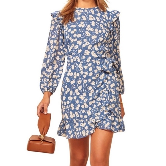 Reformation Dresses & Skirts - REFORMATION Quest Mini Dress in Tuli Sz 2 NWT